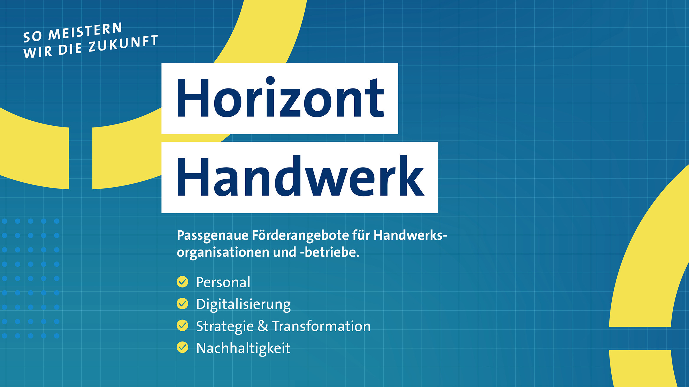 Das Logo der Initiative Horizont Handwerk 
