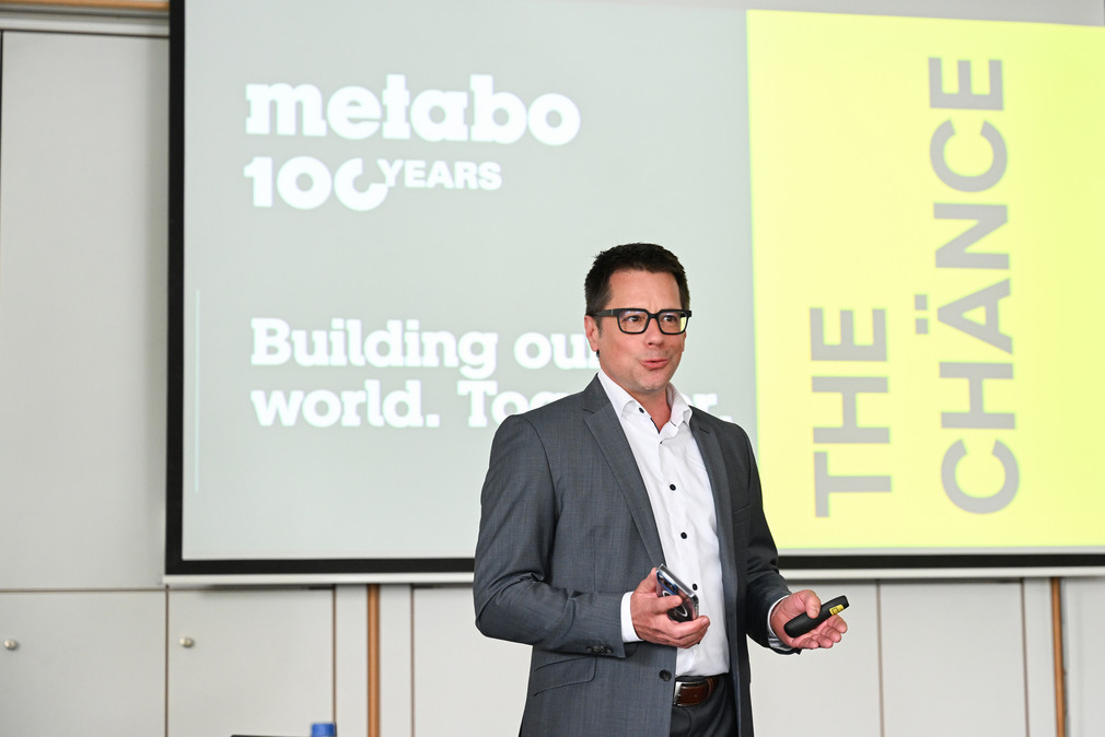 Arbeitsmarktpolitische Reise Weiterbildung - Firma Metabo in Nürtingen