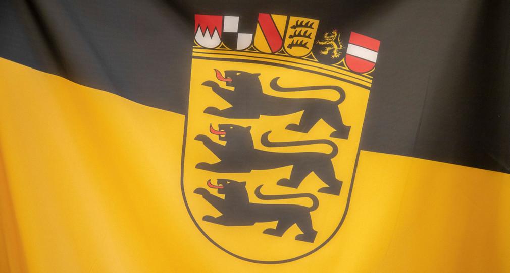 Fahne des Landes Baden-Württemberg