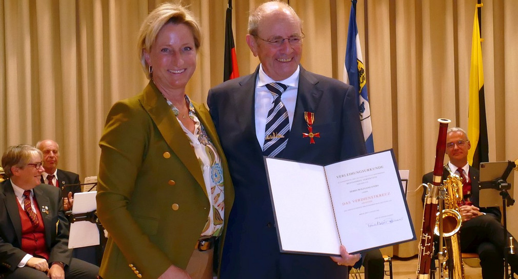 Verleihung Bundesverdienstkreuz Wolfgang Stern 