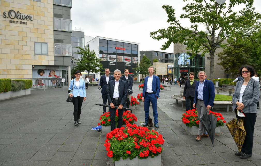 Besuch der Outletcity Metzingen am 3. August 2021 im Rahmen der Tourismus-Sommerreise