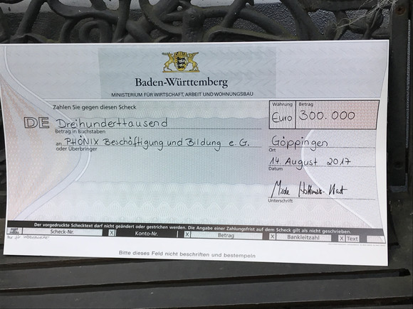 Arbeitsmarkt Arbeitsmarktpolitische Reise Besuch der Staufen Arbeits- und Beschäftitungsförderung gGmbH (SAB) in Göppingen im Rahmen der Arbeitsmarktpolitischen Reise am 14. August 2017