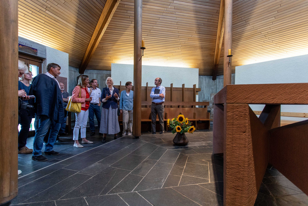 Besuch der „Vater-unser-Kapelle“ in Buchenbach