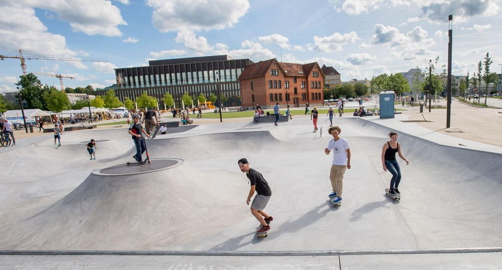 Skateanlage im Bürgerpark