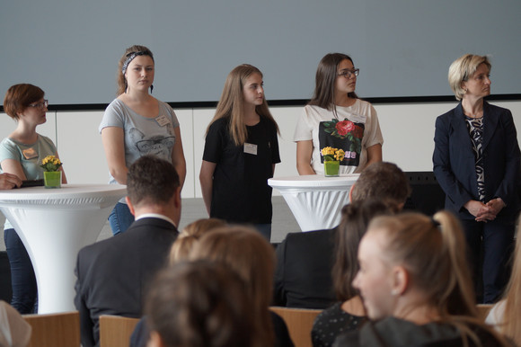 Girls Day Ministerin beim Girls´ Day Girls´ Day am 26. April 2018