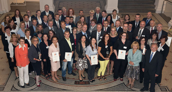 Gruppenbild der Preisverleihung