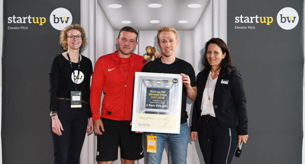 3. Platz Startup BW Elevator Pitch - Regional Cup Heilbronn-Franken