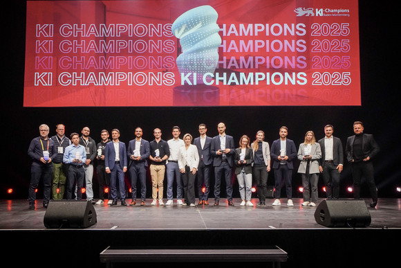 Verleihung KI-Champions Verleihung KI-Champions 2025 - Gewinner 2025