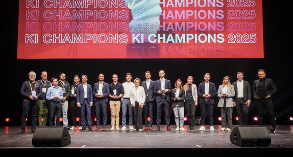 Verleihung KI-Champions 2025 - Gewinner 2025