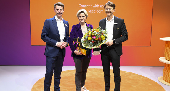 Ministerin besucht Hannover Messe 2024