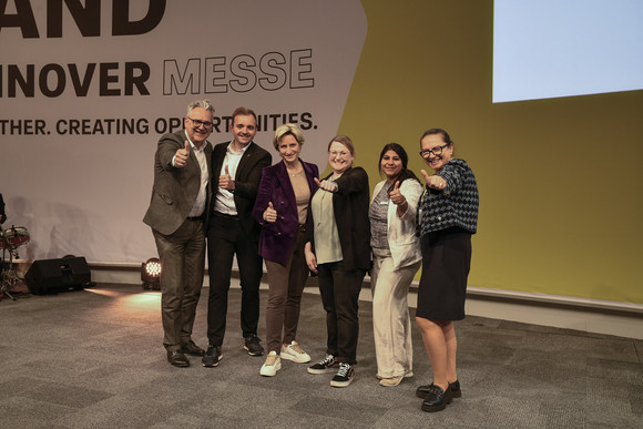 Ministerin besucht Hannover Messe 2024