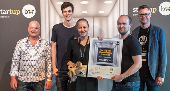 1. Platz Elevator Pitch - Regional Cup Karlsruhe 