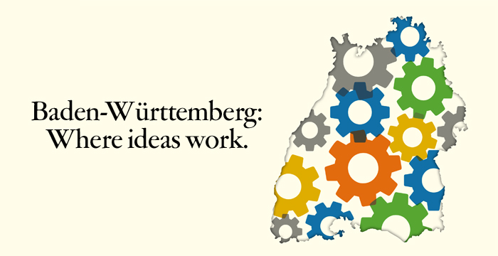 Illustration: Baden-Württemberg - Where ideas work