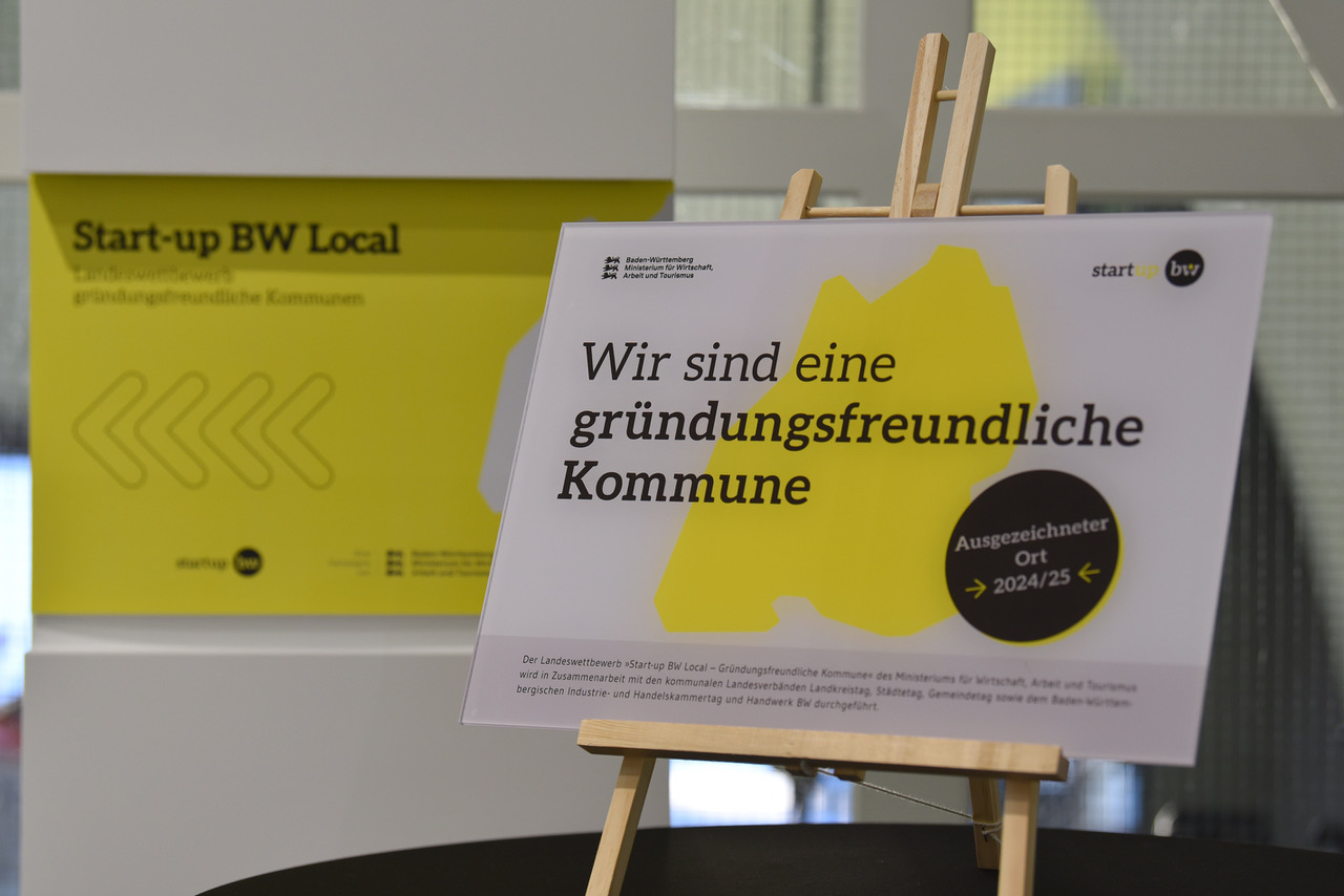 Stark Wirtschaft Abi 2024 Bw Gründungsfreundliche Kommunen im Landeswettbewerb „Start-up BW Local