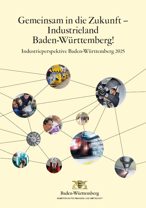 Titel der Brosch&uuml;re: Industrieperspektive 2025