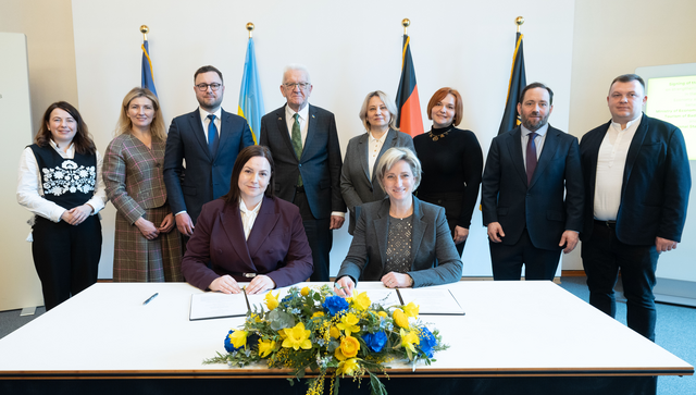 Unterzeichnung Letters of Intent