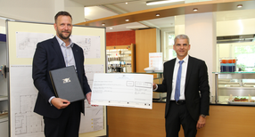 Herr Thomas Schwenck, Leiter DEHOGA Akademie, Herr Dr. Patrick Rapp Staatssekretär im Ministerium für Wirtschaft, Arbeit und Tourismus