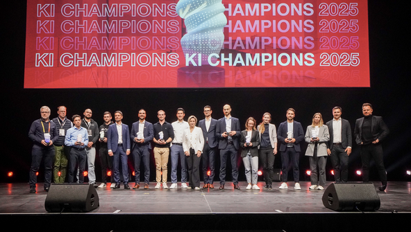 Verleihung KI-Champions 2025 - Gewinner 2025