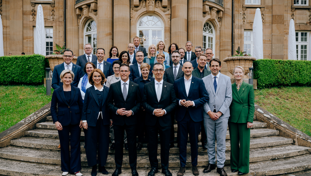 Das Kabinett &Ouml;zdemier der Landesregierung Baw&uuml;