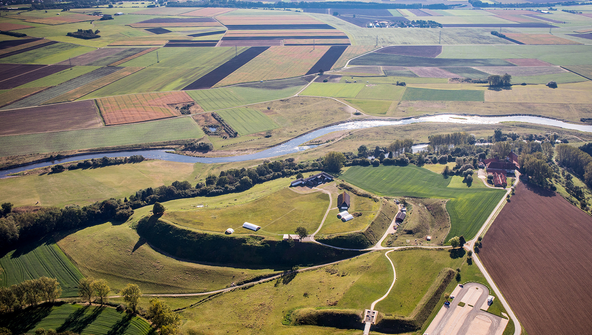 Die am Oberlauf der Donau gelegene Heuneburg