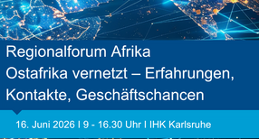 Einladungsflyer vom Regionalforum Afrika
