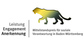 Das Logo des LEA-Mittelstandspreises f&uuml;r soziale Verantwortung.