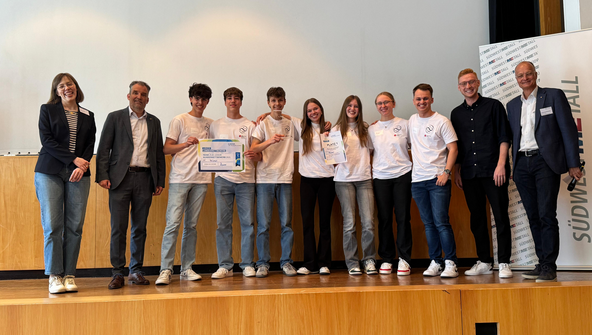 JUNIOR Landeswettbewerb Baden-W&uuml;rttemberg - Platz 1 "ReLoopt"