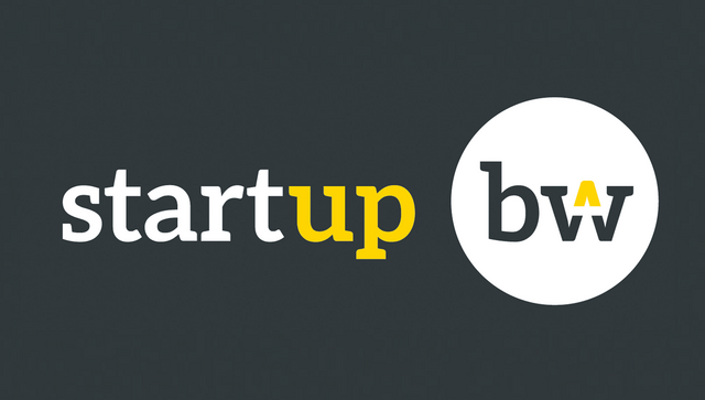 Wort-Bild-Logo der Kampagne Start-up BW. (Bild: Ministerium für Wirtschaft, Arbeit und Tourismus Baden-Württemberg)