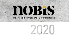 Wort-Bild-Marke f&uuml;r den Arbeitsschutzpreis Baden-W&uuml;rttemberg "Nobis"