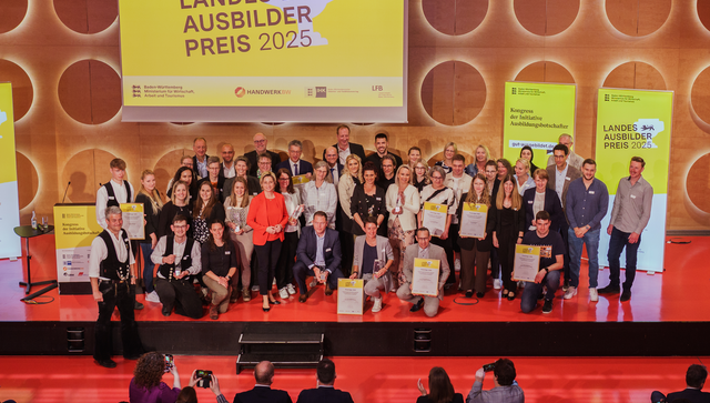 Verleihung Landesausbilderpreis